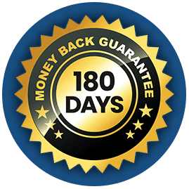 Sciatica Pro- Money-Back Guarantee Badge